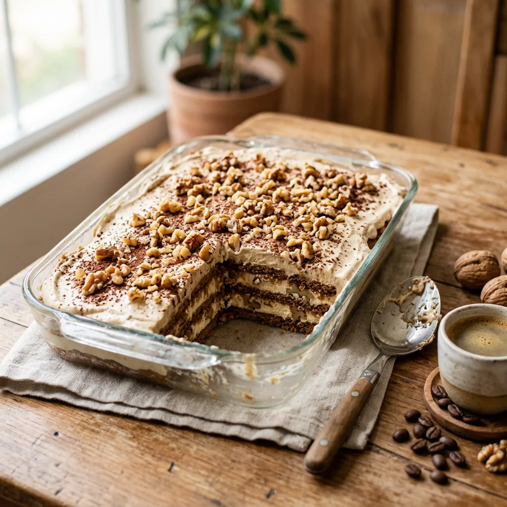 Pastel frío de café